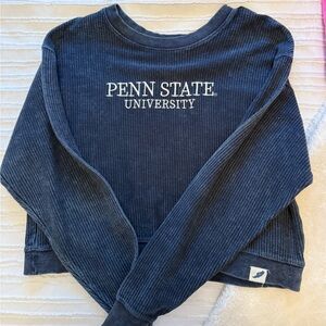 Penn State University Women's ribbed crew neck